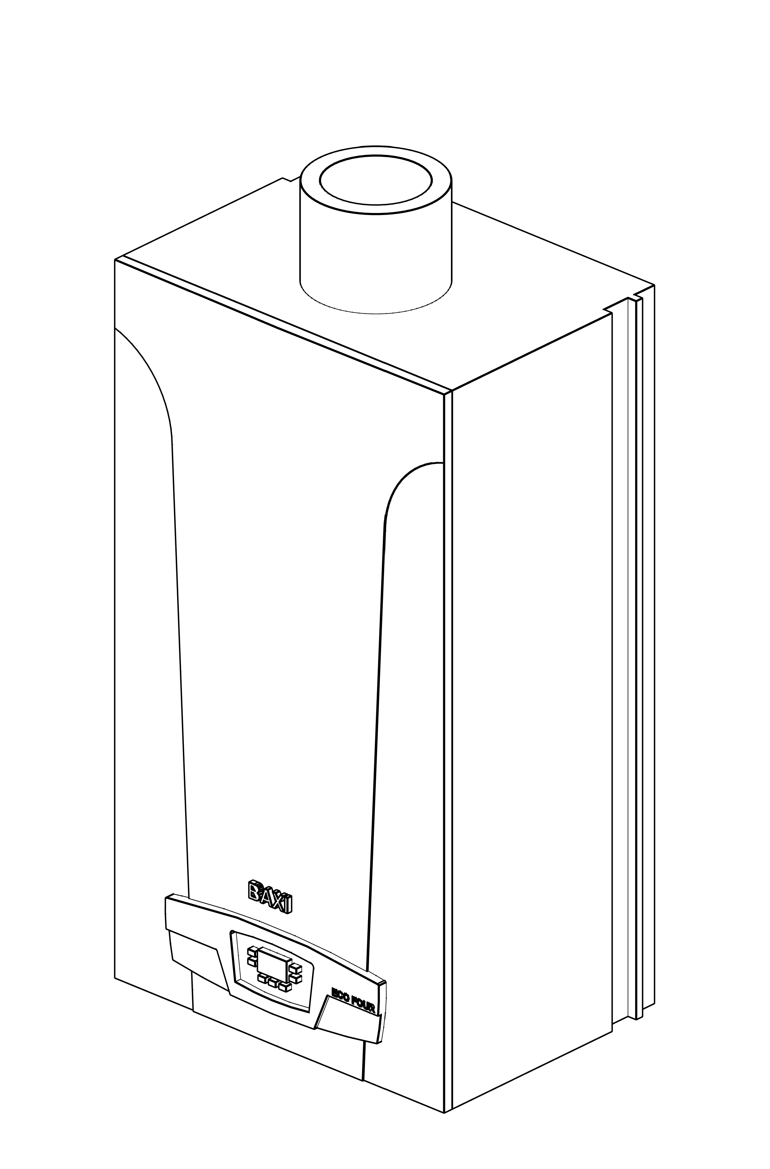 Газовый котел картинки. Eco four 1.24f. Котел газовый настенный компактный ECOFOUR 24 F. Eco four 1.14 дымоход. Газовый котел Revit.